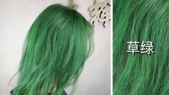 染绿色头发有哪些颜色 染绿色头发最后会变成什么颜色 