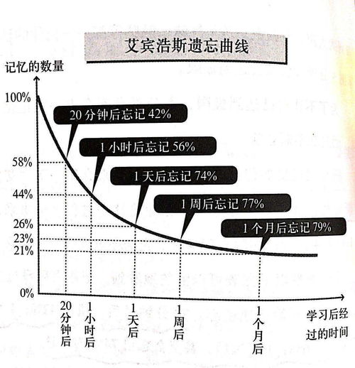 学霸秘籍 单词总是记不住 怎么利用艾宾浩斯遗忘曲线提高记忆力 