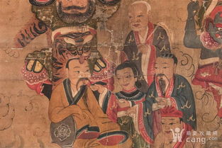 佛教和道教的水墨画