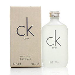 包邮CK 凯文克莱 ONE中性香水白瓶带喷头 100ml 