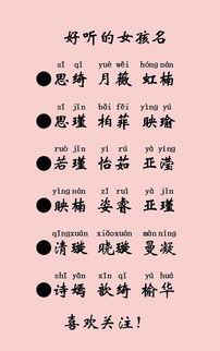 想要取名字的家长看过来,1200个好听的宝宝名字