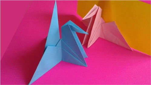 宝宝学折纸 手把手教你做折纸孔雀,小朋友也能学会的手工折纸 