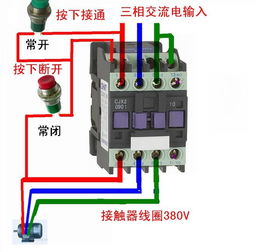 接触器工作原理(什么是接触器它的原理是什么接触器触头粘连是) 