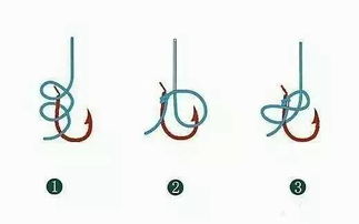 图解六种实用的鱼钩绑法 