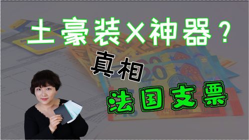 法国支票真相 支票只有土豪才能用么 大片里的装X神奇到底长什么样子 猫鼠游戏 带大家一次看清楚 