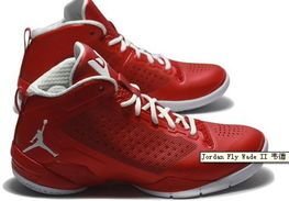 红色的篮球鞋 