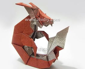 折纸摩羯手工折纸制作教程 