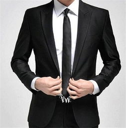 结婚黑色西装配什么领带合适 西装和领带如何搭配