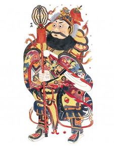 中国历史上最著名的门神