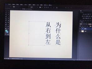 ps直排文字工具,写字怎么是从右到左 怎么调整到从左到右 