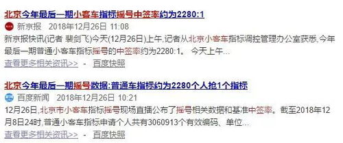  通州区北京牌照指标价格揭晓：竟是这个数字!  