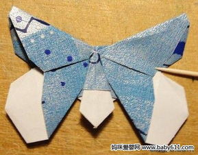 各种手工折纸蝴蝶 美丽的蝴蝶