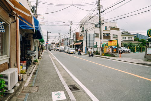 日本镰仓的街道摄影图高清摄影大图 千库网 