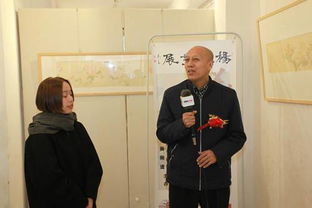 崛起的90后 当代国画展 杨薇 于北京广凌阁书画院开幕