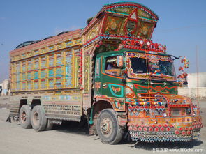 巴基斯坦的货车装饰的好奇怪(巴基斯坦的大货车)