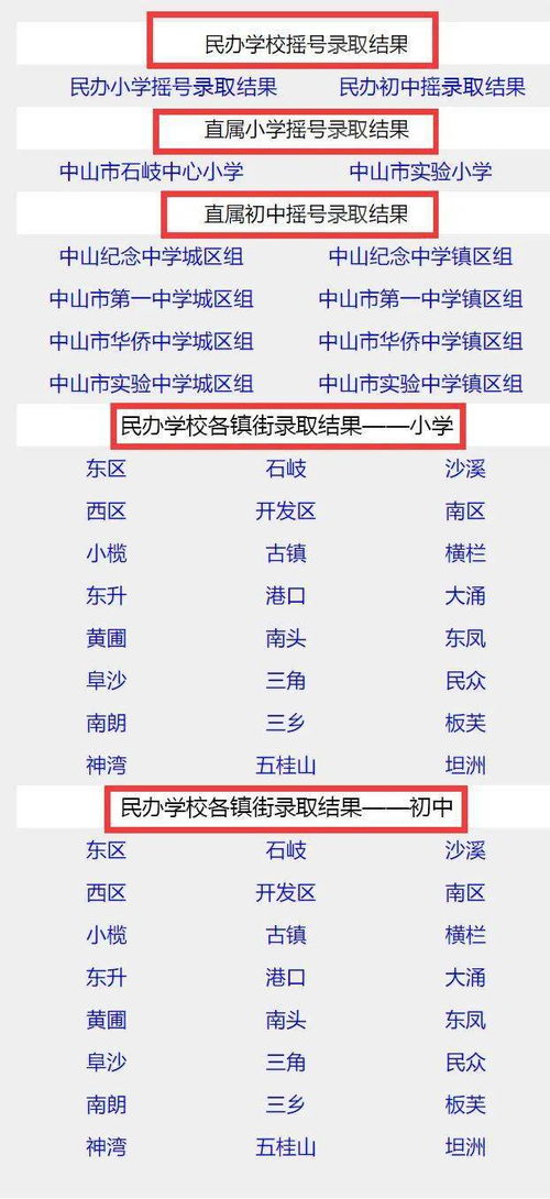 义务教育招生摇号录取结果这样查 有你的名字吗