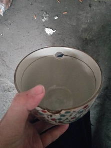 这是什么碗 碗边有个洞还有个凹槽 
