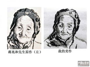 初学 自学 中国画人物 肖像 三个月,欢迎热爱书画的朋友斧正拍砖