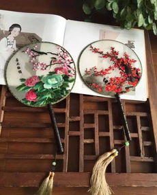 中国四大名扇 秀丽典雅的绫绢扇