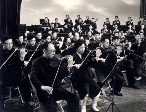 老照片回忆老一辈小提琴家 上海交响乐团元老级首席柳和埙
