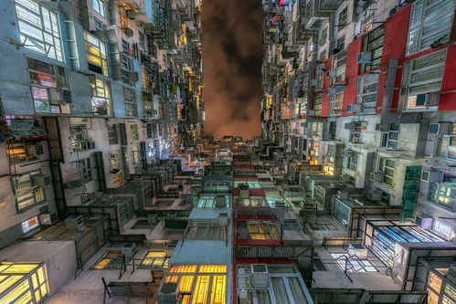 拥挤的城市空间 领略香港密集的生存空间 