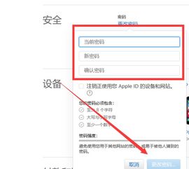 怎么重新设置apple ID密码 