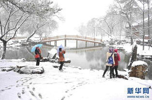 河北北部地区迎降雪 实拍避暑山庄超美雪景 组图 