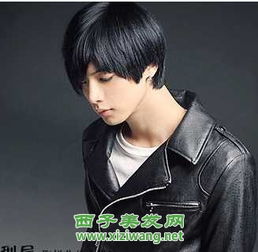 2012最新的男生长刘海发型图片,好看长刘海男生发型 6