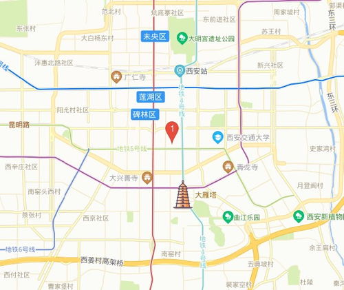 陕西西安碑林文艺路街道