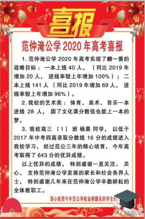 邓州一中 范仲淹公学2021高考喜报 拭目以待其他高中高考喜讯