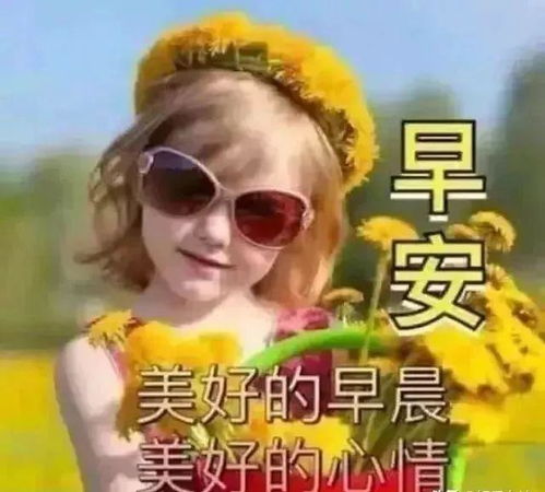 早上好祝福语录,最新漂亮早安祝福语表情图片