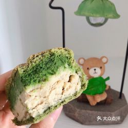 谷艺烘焙的抹茶绿豆奶酥面包好不好吃 用户评价口味怎么样 嘉善县美食抹茶绿豆奶酥面包实拍图片 大众点评 