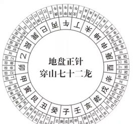 罗盘核心技术 穿山透地与分金,盈缩盘十星化曜,抽爻换象 穿山72龙和透地60龙