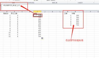 excel怎么做年份对应发放的补贴 