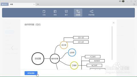 如何使用wps做流程图
