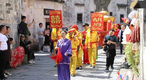 民俗婚礼 农家晒秋 灯光秀,来黟县不玩这里就亏了 徽黄旅游十一黄金周日报 三