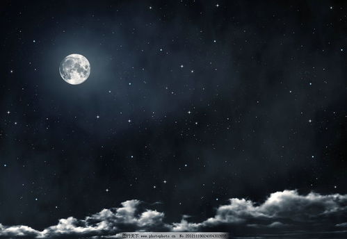 关于白云和月亮的诗句