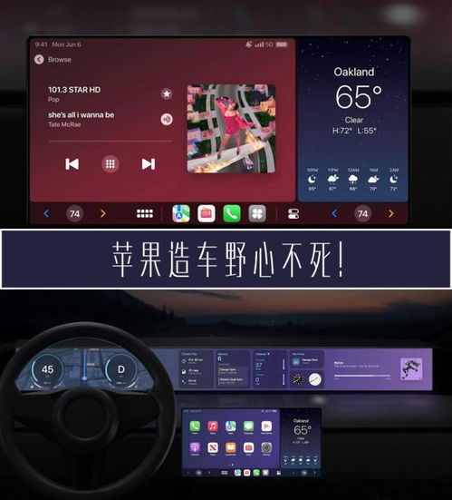 新一代CarPlay证明 苹果造车野心不死 