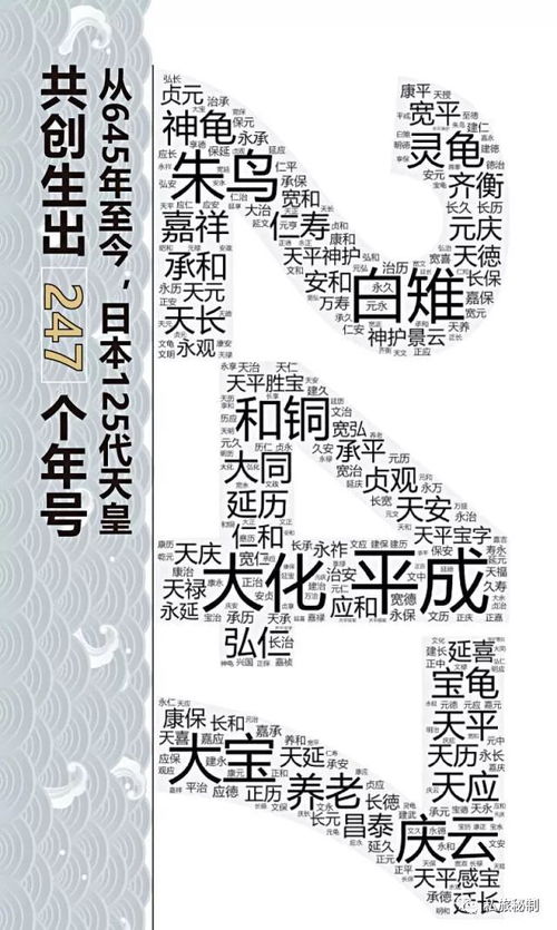 惊了 中国的年号制度在日本延续到了21世纪