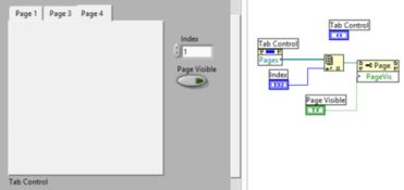 请问如何做到labview VI运行时增加或删除选项卡控件的选项 