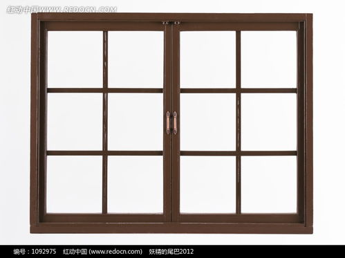 关闭的褐色格子木窗户图片免费下载 编号1092975 红动网 