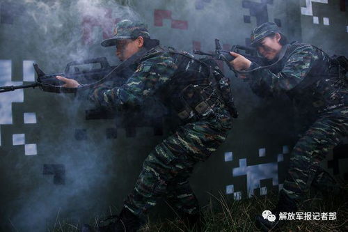 特战女兵军营悄绽放 他们和男兵一样在训练场上摸爬滚打 