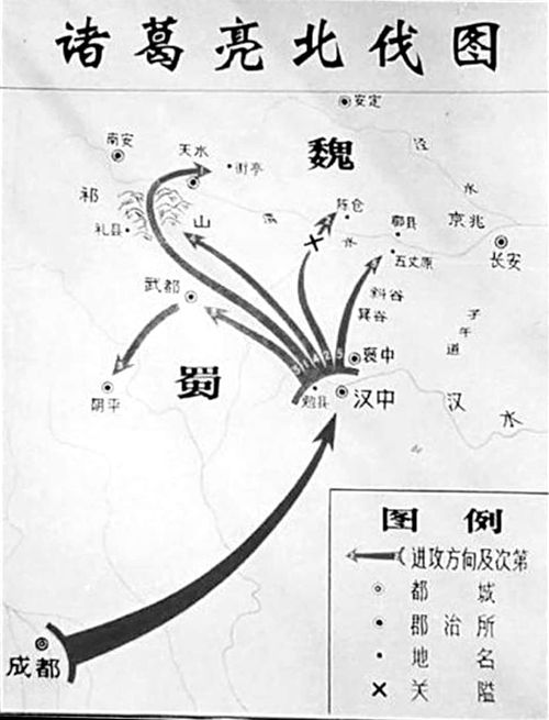 观音灵签六出祁山