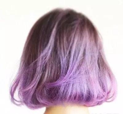 头发染粉紫色配方