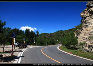 北京怀柔 宝山镇附近路边景色