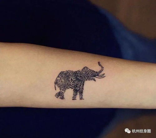 TATTOO 寓意吉祥的大象纹身