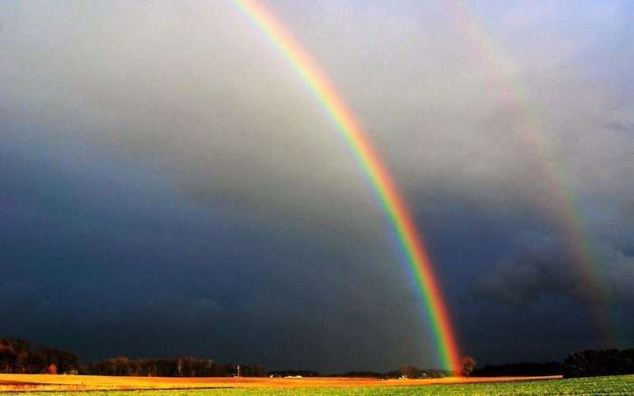 心理测试 4道彩虹,哪道最美丽 测试你今生最幸运的事是什么