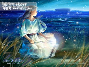 梦幻动漫美女 动漫桌面背景设计图免费下载 1600像素 jpg格式 编号582014 千图网 