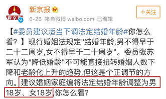 法定婚龄下调 在深圳,你愿意18岁结婚吗