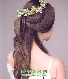 2012美丽新娘发型,打造最时尚漂亮新娘